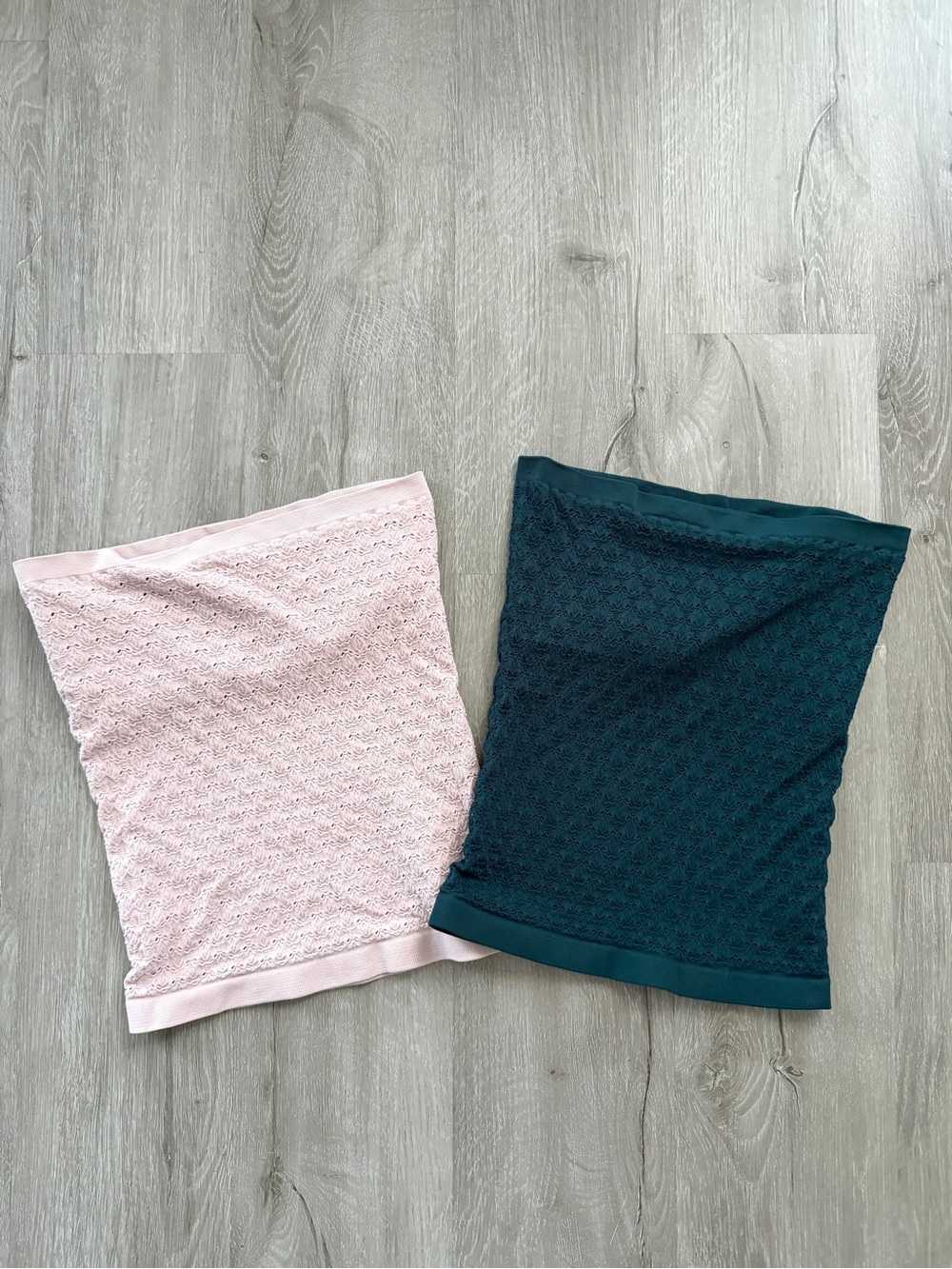 Free People honey textured tube top bundle XS/Small